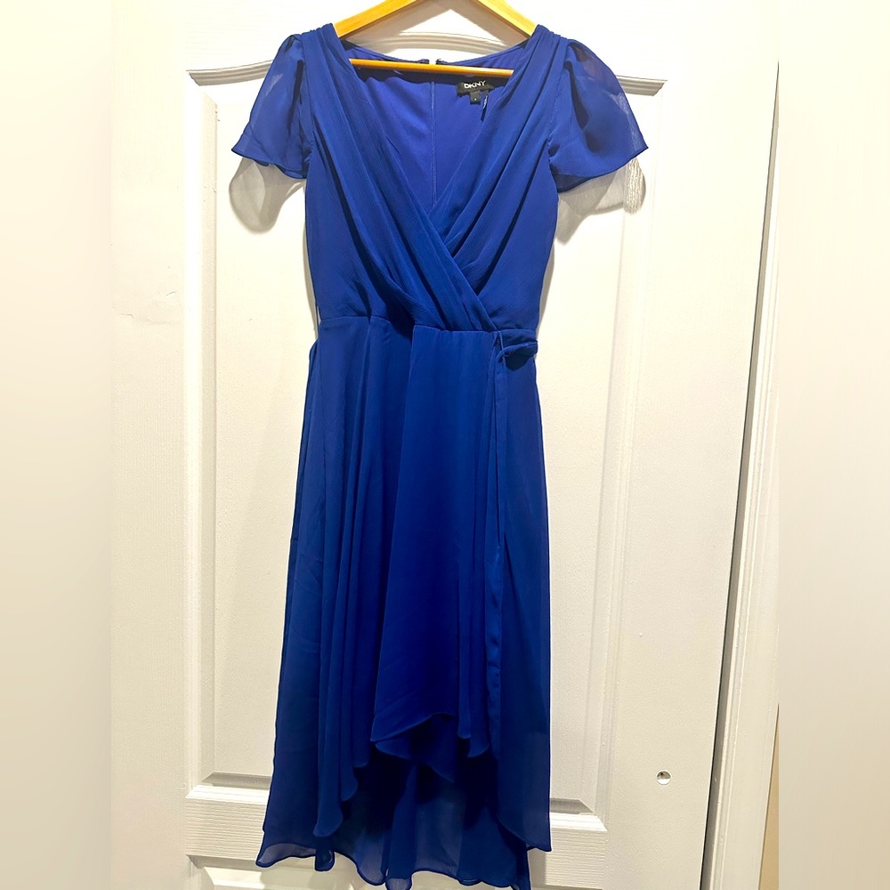 Small DKNY Royal blue dress